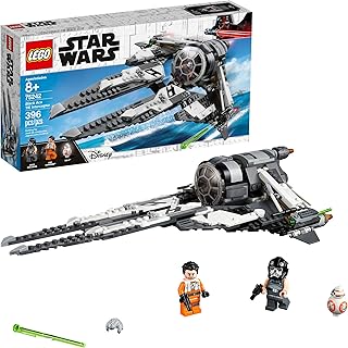 LEGO Star Wars Resistance Black Ace TIE Interceptor 75242 Building Kit (396 Pieces)