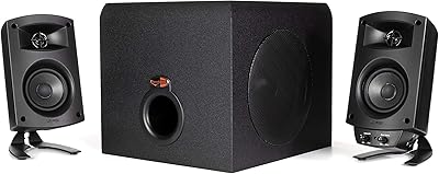 Klipsch ProMedia 2.1 THX Certified Computer Speaker (Renewed)