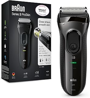 Braun Series 3 ProSkin 3020s - Afeitadora eléctrica/máquina de afeitar recargable, color negro