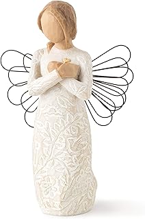 Willow Tree Remembrance Angel (Lighter Skin), Memories…Hold Each one Safely in Your Heart, A Gift to Express Sympathy, Com...