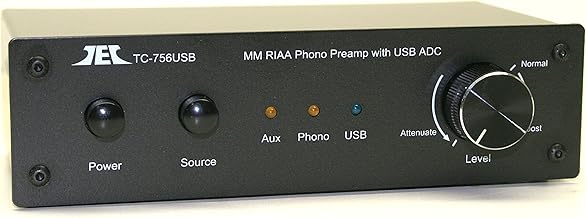 Technolink TC-756USB RIAA Moving Magnet Phono Preamp with AUX Input and USB (Computer) Output