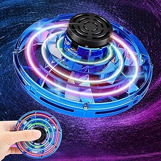 Flying Spinner Mini UFO Drone, Ifly Spinner Fly UFO Flying Fidget Spinner, Magical Hand Controlled Boomerang Drone Cool St...