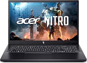 Acer Nitro V Gaming Laptop AMD Ryzen 7-7735HS with RTX 3050 6 GB Graphics (16 GB DDR5/512GB SSD/Windows 11 Home/Wi-Fi 6/14...