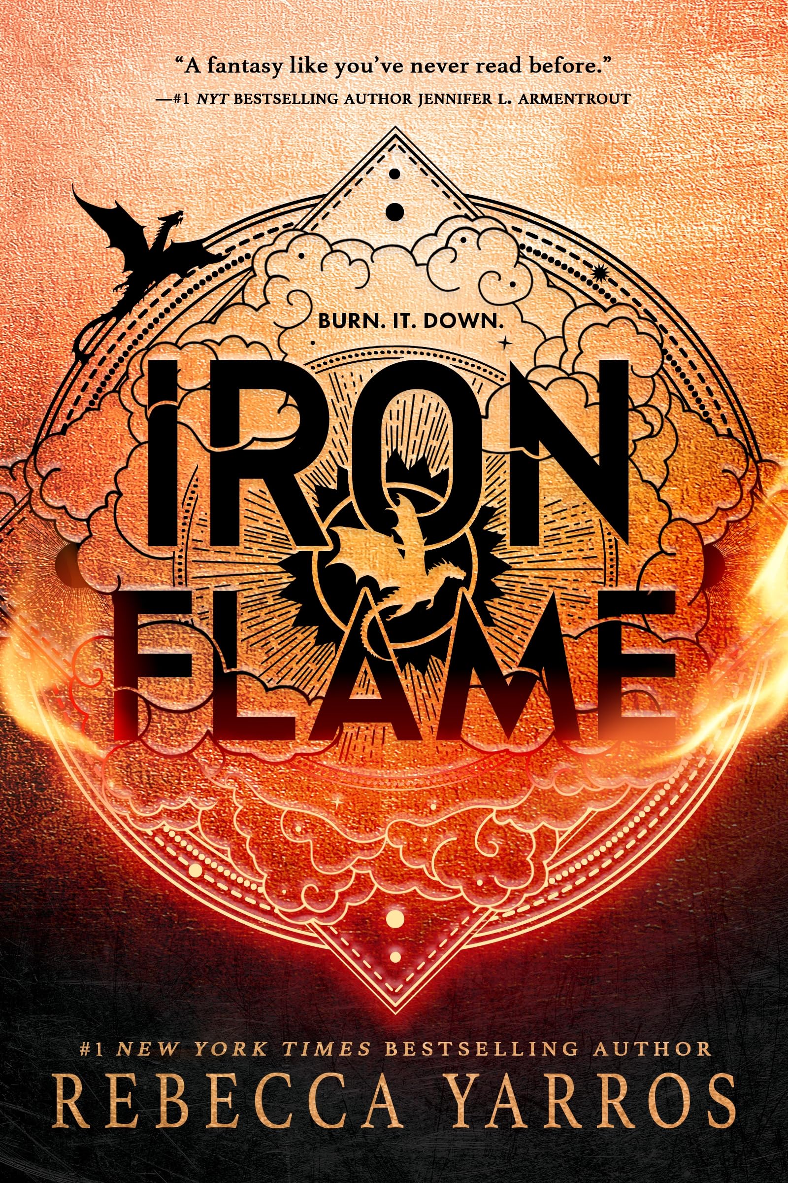 Cover image of Iron Flame  by Rebecca Yarros