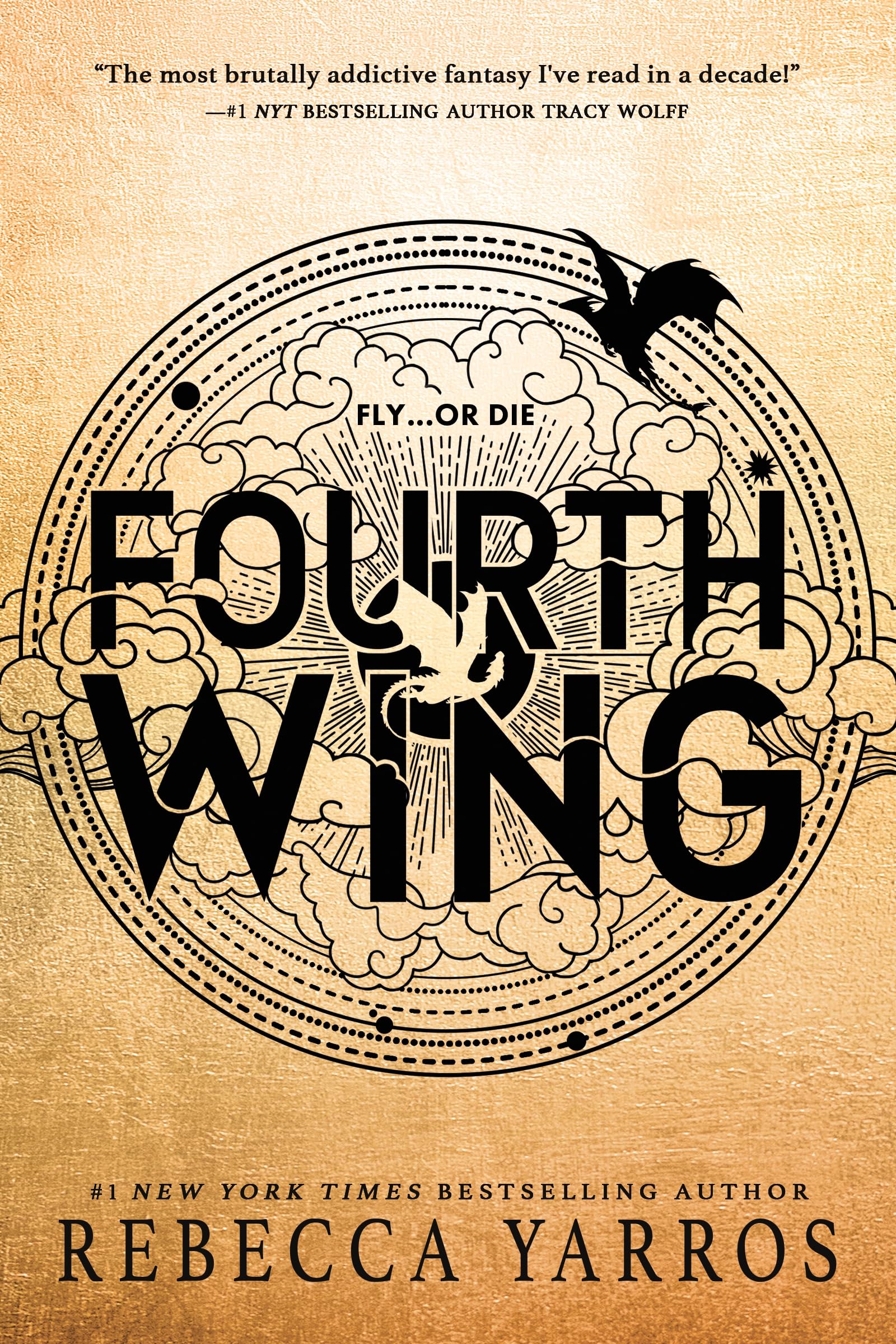 Cover image of Fourth Wing by Rebecca Yarros