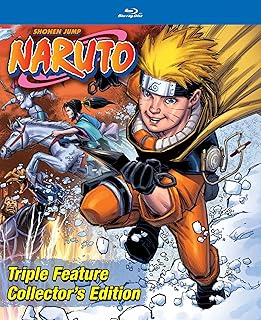 Naruto Triple Feature Collector's Edition (Steelbook/BD) [Blu-ray]