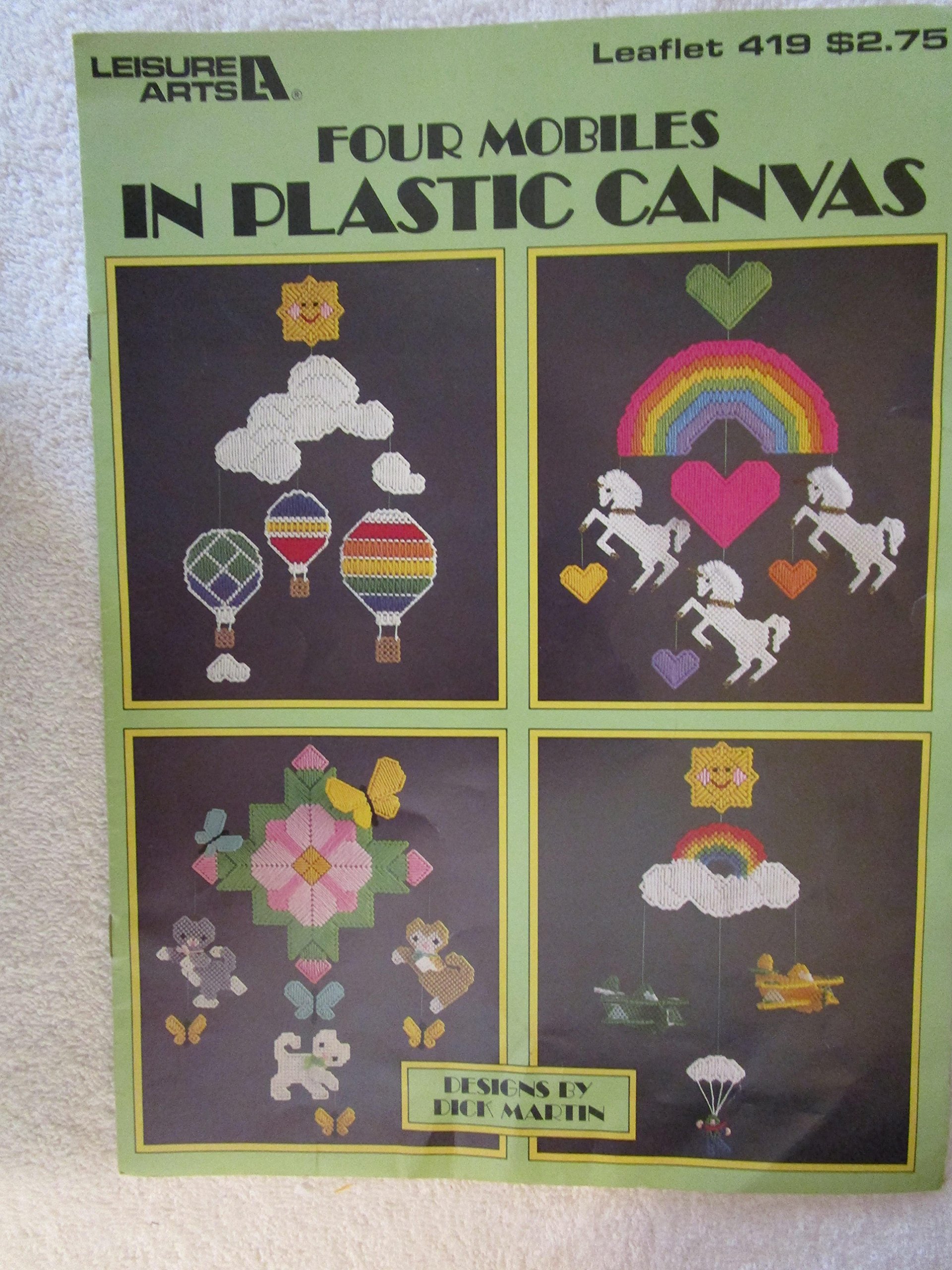 Canvas pattern plastic whirligig