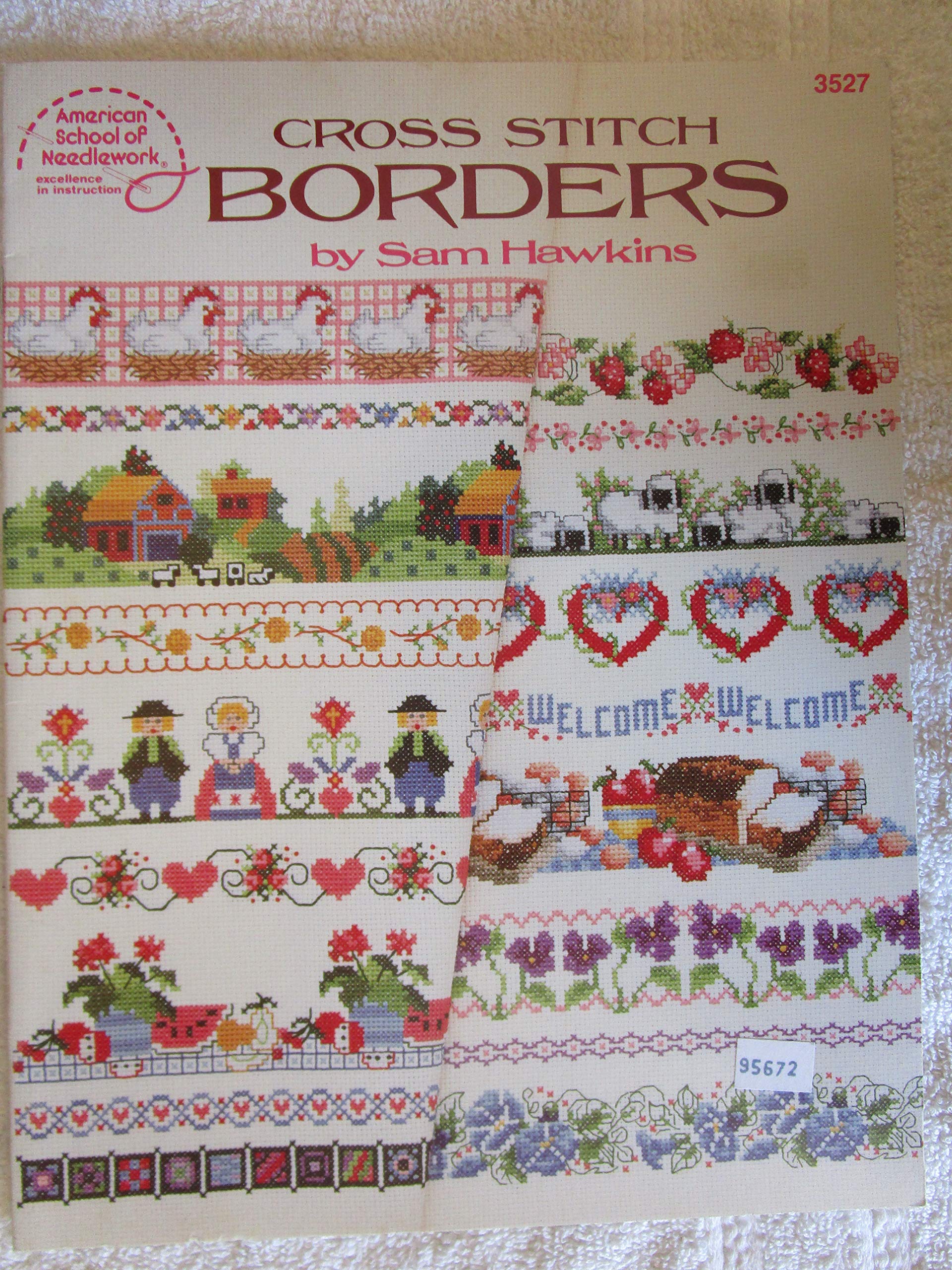 Border cross stitch patterns