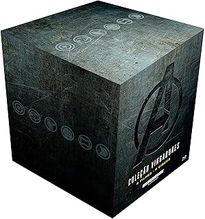 Coleção Vingadores 4 Filmes (9 Discos) [Blu-ray] - Steelbook