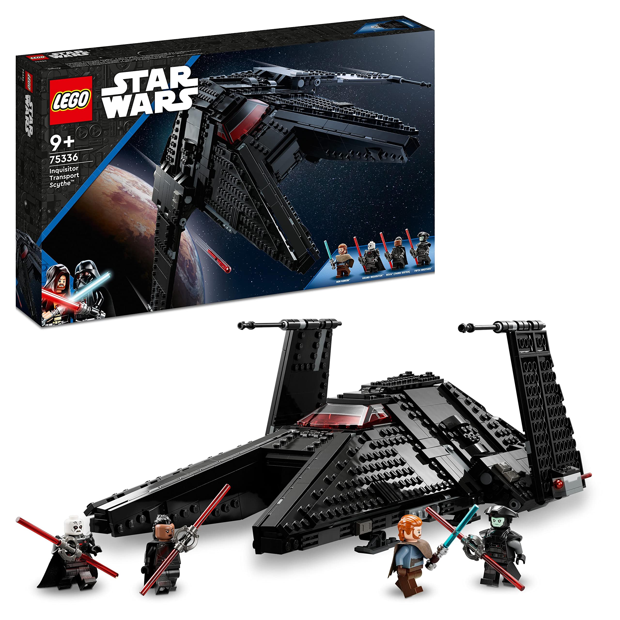 Buy LEGO 75336 Star Wars Inquisitor Transport Scythe, Buildable Toy ...