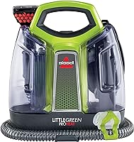 Bissell Little Green Proheat Portable Deep Cleaner/Spot Cleaner with self-Cleaning HydroRinse Tool for Carpet and...