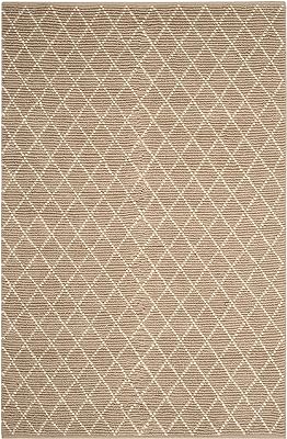 Safavieh Cape Cod Collection CAP860A - Alfombra de Yute Hecha a Mano, 1,5 m x 2,3 m, Color Marfil