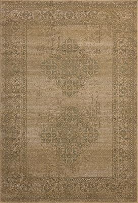 Loloi Magnolia Home by Joanna Gaines Mona Collection MOA-05 Antique/SPA 2'-6" x 8'-0" Alfombra de Pasillo