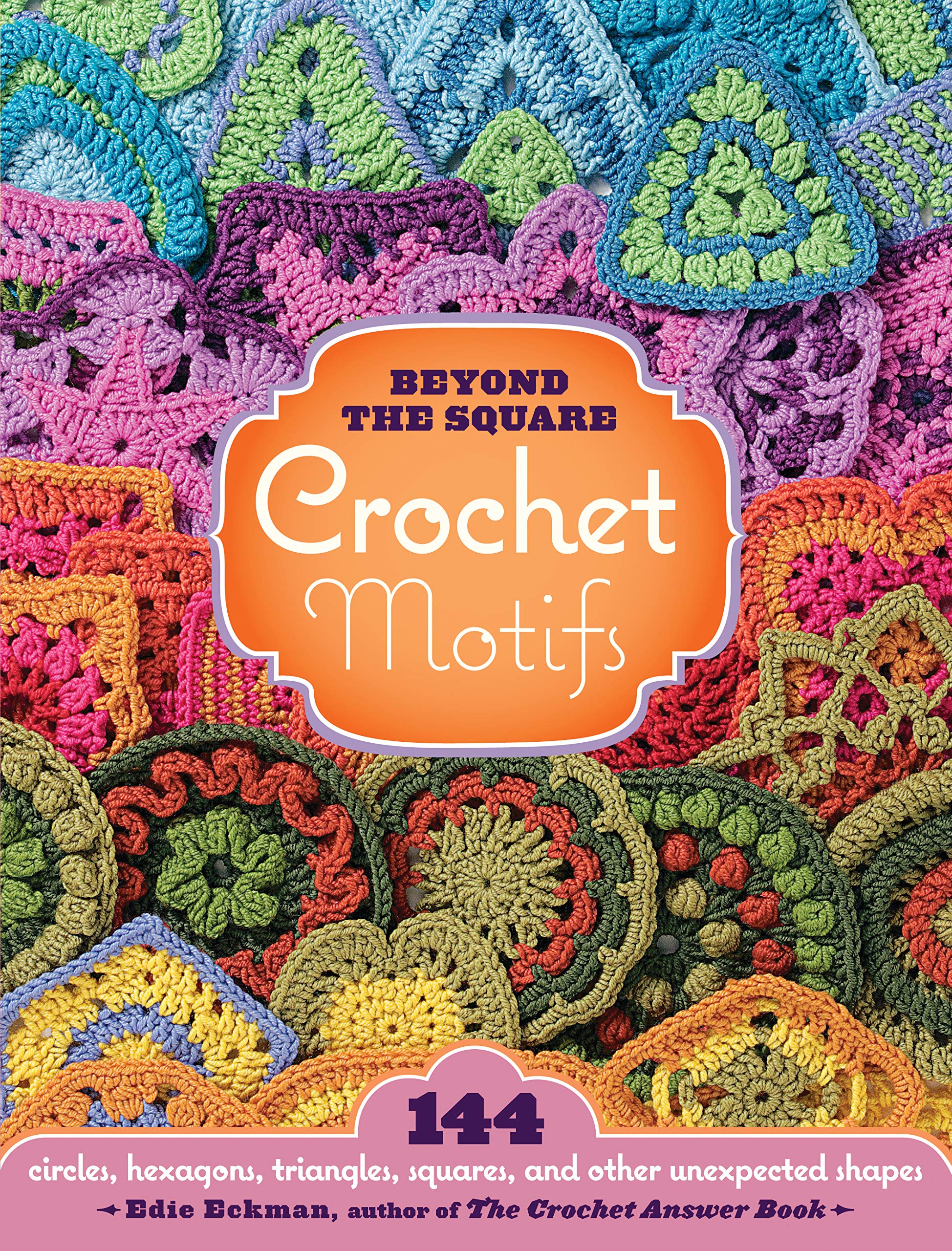 Tunisian crochet circle