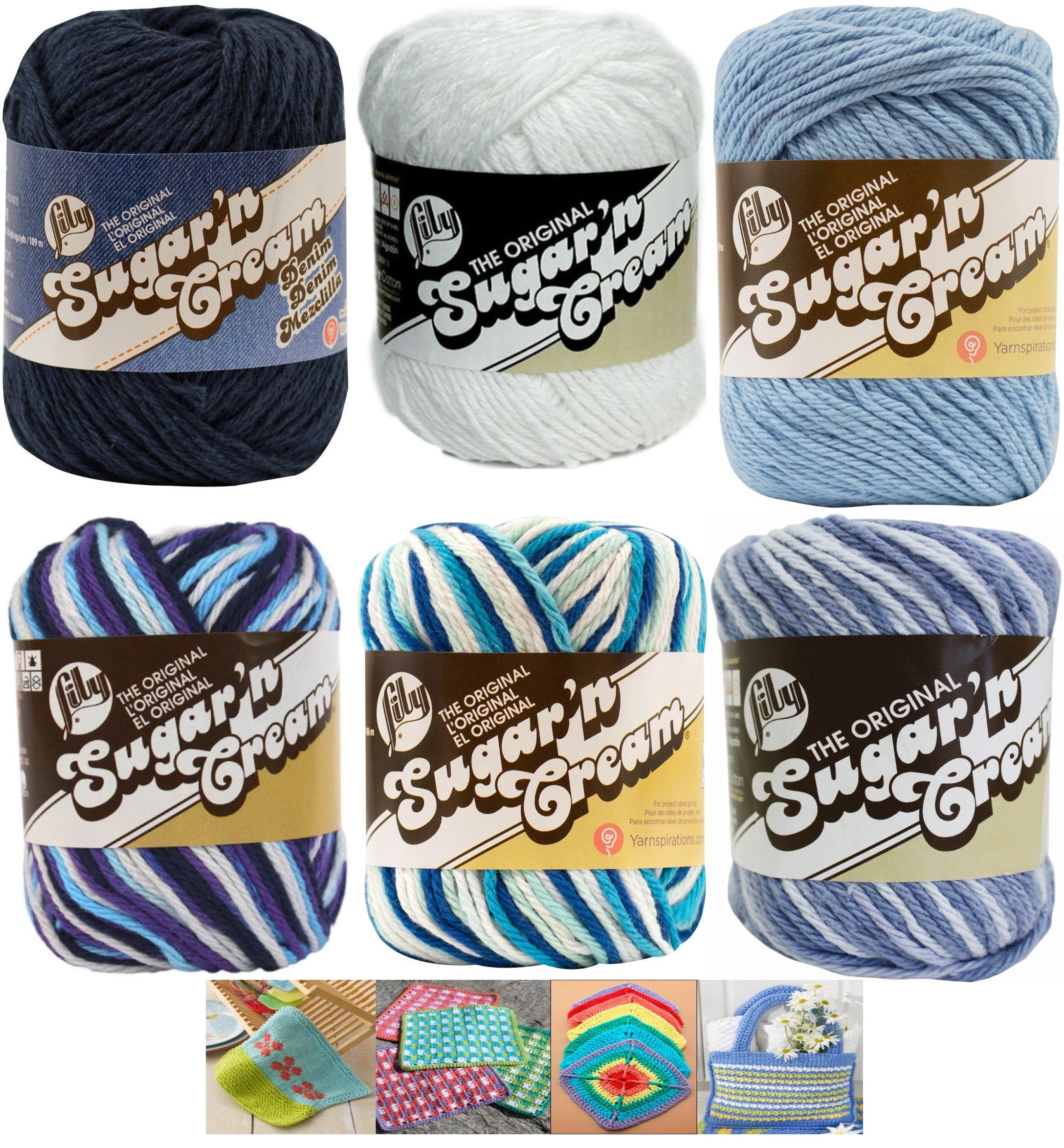 Crochet cotton yarn