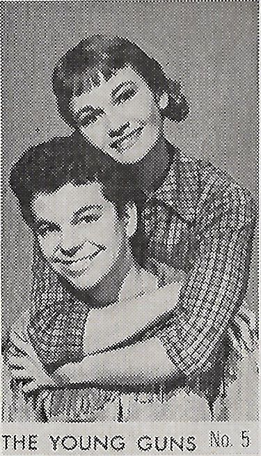 Gloria Talbott and Russ Tamblyn in The Young Guns (1956)