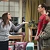 Mayim Bialik, Johnny Galecki, and Jim Parsons in The Big Bang Theory (2007)