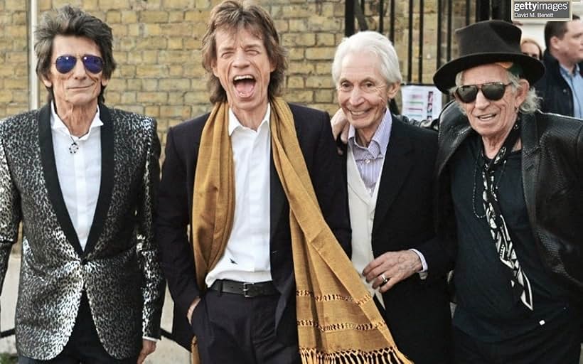 Mick Jagger, Keith Richards, Charlie Watts, Ronnie Wood, and The Rolling Stones