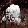 Leslie Nielsen, Ray Milland, Dennis Cole, Sheila Larken, and Julie Sommars in Cave In! (1983)