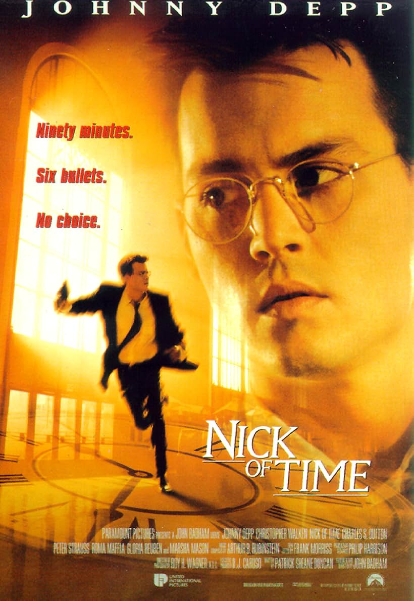 Johnny Depp in Nick of Time (1995)