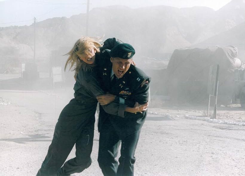 Dolph Lundgren and Sherri Alexander in The Last Patrol (2000)