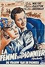 John Wayne and Vera Ralston in La femme du pionnier (1945)