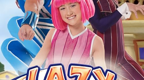 Stefán Karl Stefánsson, Magnús Scheving, and Julianna Rose Mauriello in LazyTown (2002)