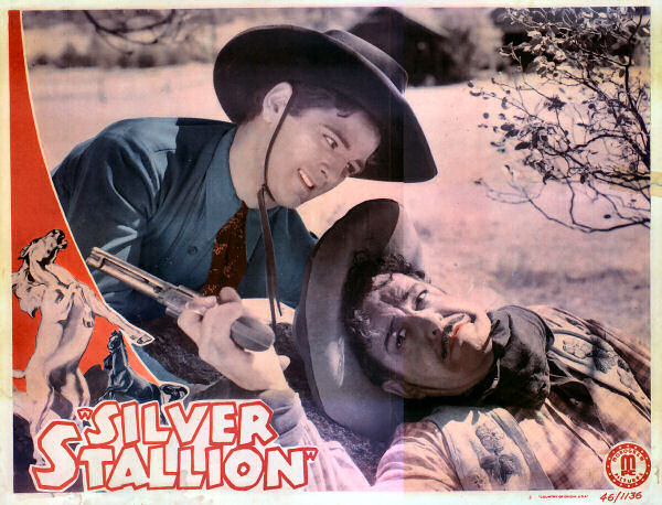 Thornton Edwards and David Sharpe in Silver Stallion (1941)