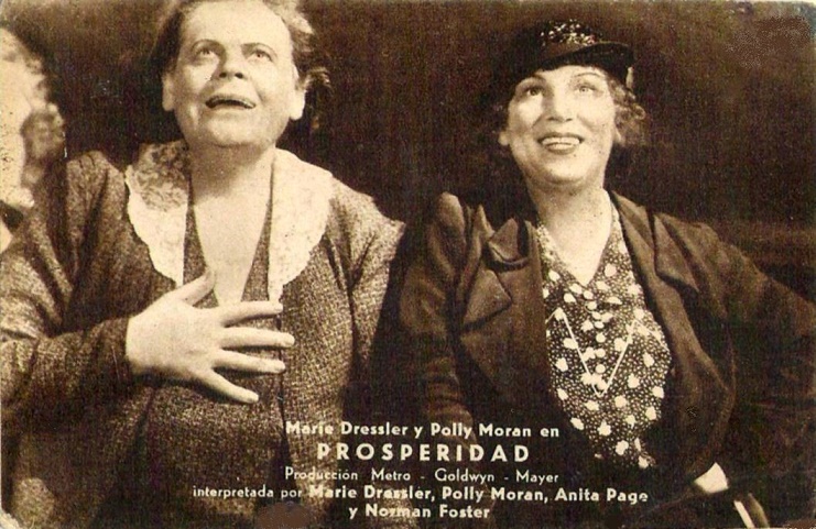 Marie Dressler and Polly Moran in Prosperity (1932)