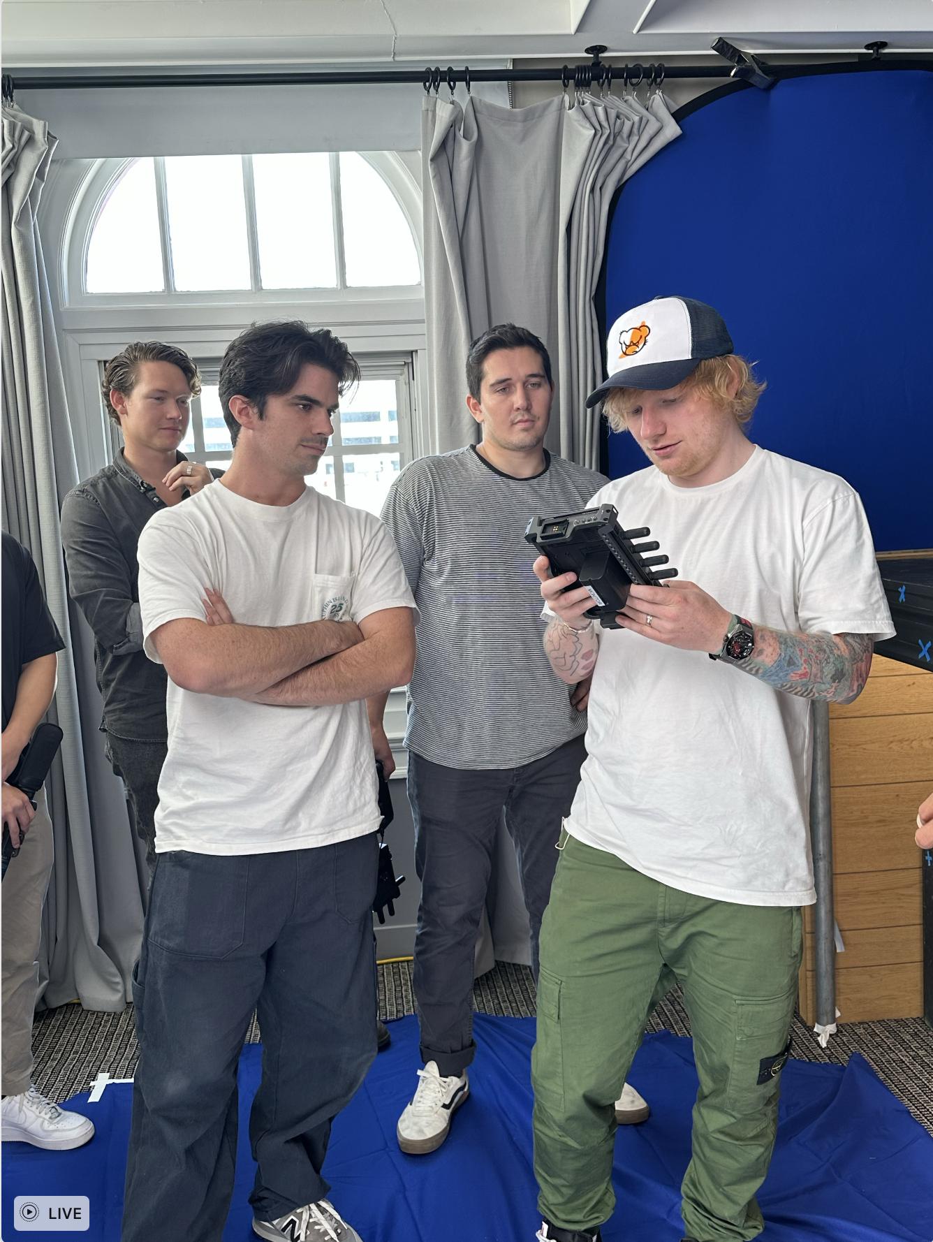 Directing Ed Sheeran Video