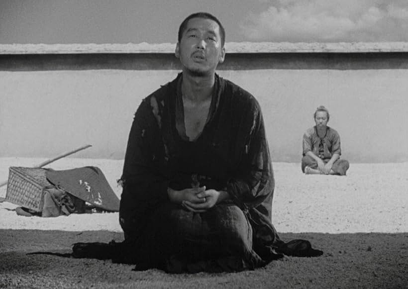 Minoru Chiaki and Takashi Shimura in Rashomon (1950)