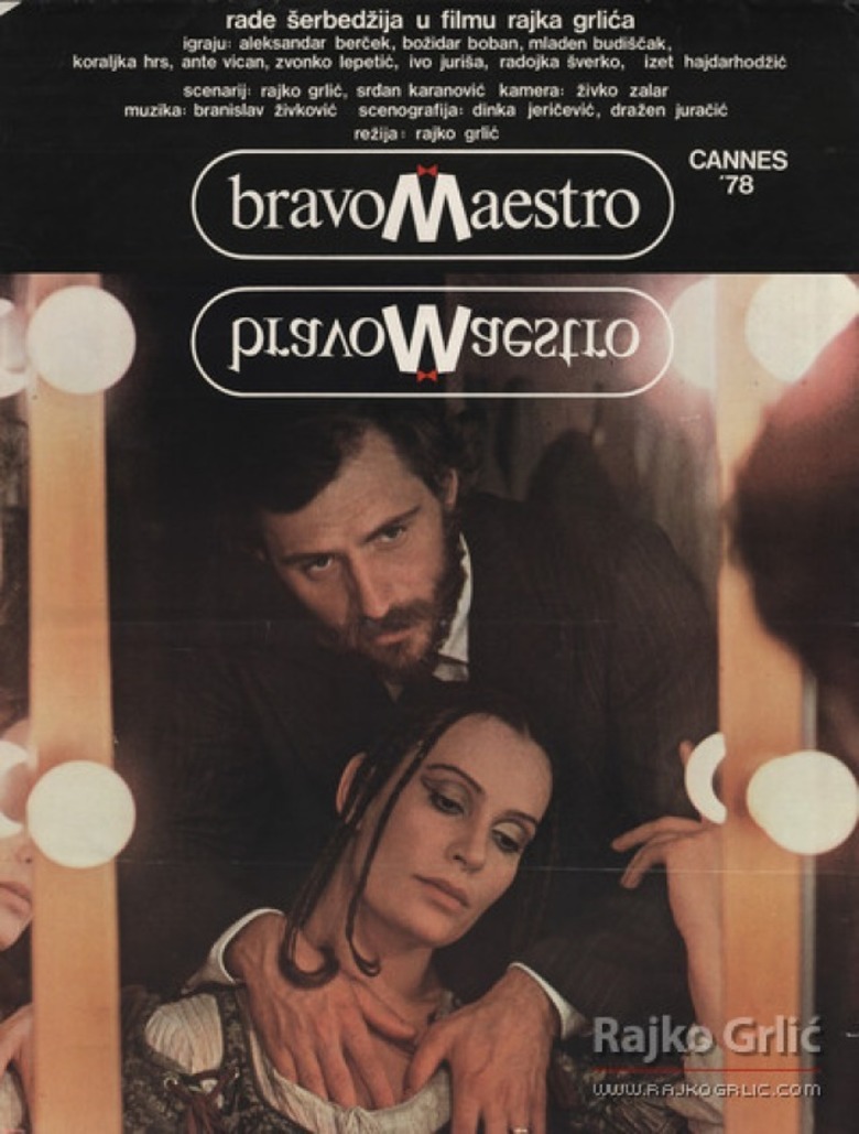 Rade Serbedzija and Radojka Sverko in Bravo maestro (1978)