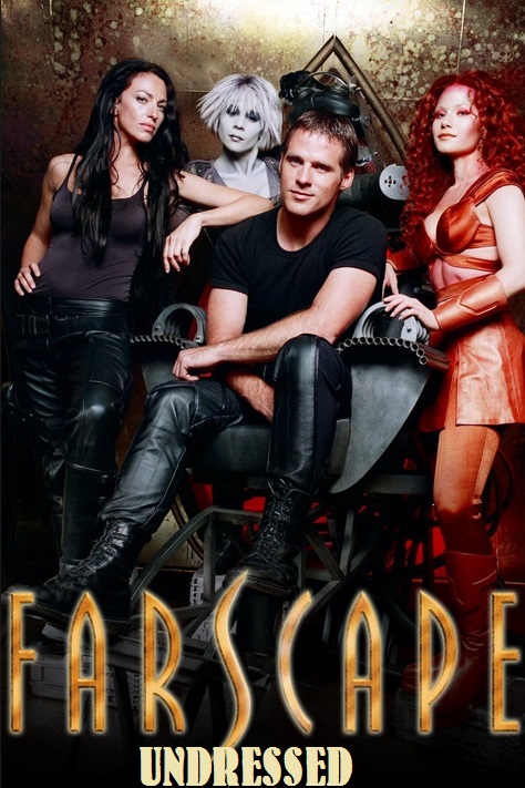 Claudia Black, Ben Browder, Gigi Edgley, and Raelee Hill in Farscape Undressed (2001)