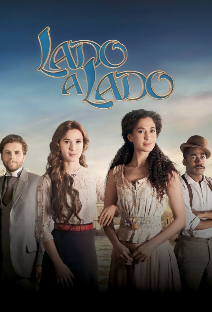 Thiago Fragoso, Camila Pitanga, Lázaro Ramos, and Marjorie Estiano in Side by Side (2012)