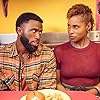 Issa Rae and Y'lan Noel in Insecure (2016)