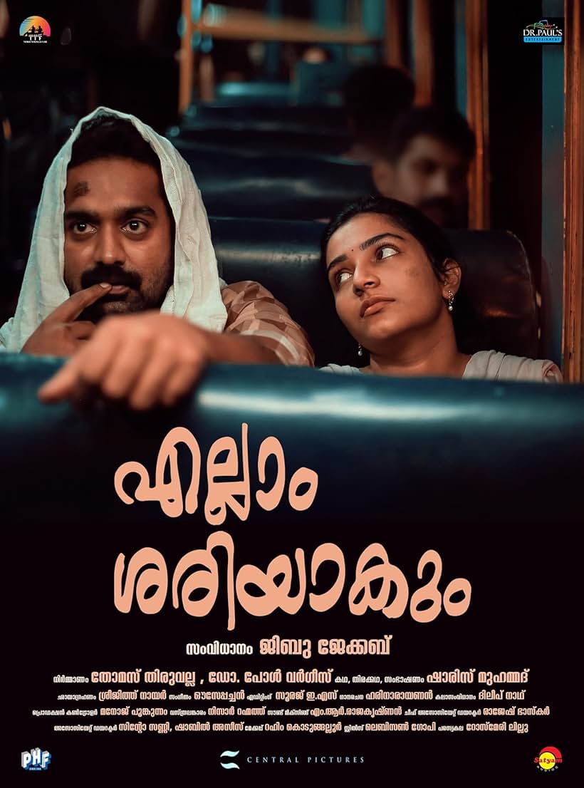 Asif Ali and Rajisha Vijayan in Ellam Sheriyakum (2021)