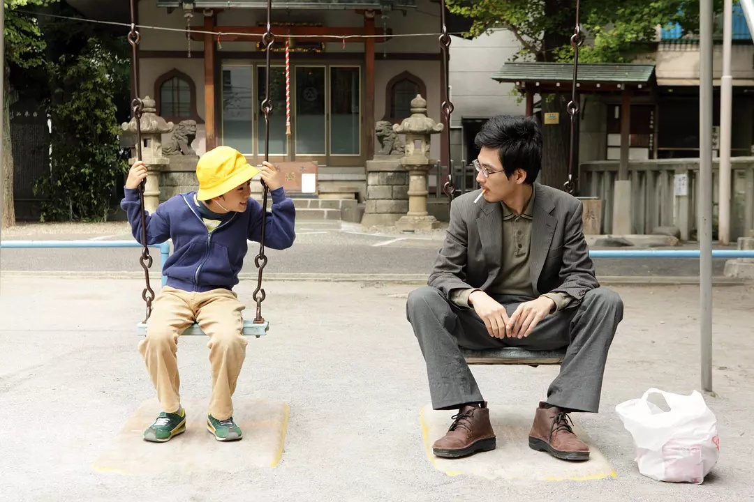 Ryûhei Matsuda and Riku Ônishi in My Uncle (2016)