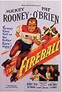 Mickey Rooney, Pat O'Brien, Glen Corbett, and Beverly Tyler in The Fireball (1950)