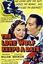 Frances Robinson and Warren William in The Lone Wolf Keeps a Date (1940)