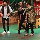 Hariharan, Lesle Lewis, and Kapil Sharma in The Kapil Sharma Show (2016)