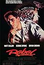 Matt Dillon and Debra Byrne in Rebel (1985)