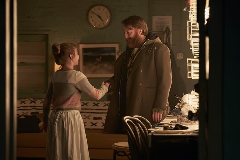 David Wilmot and Matilda Lawler in Station Eleven (2021)