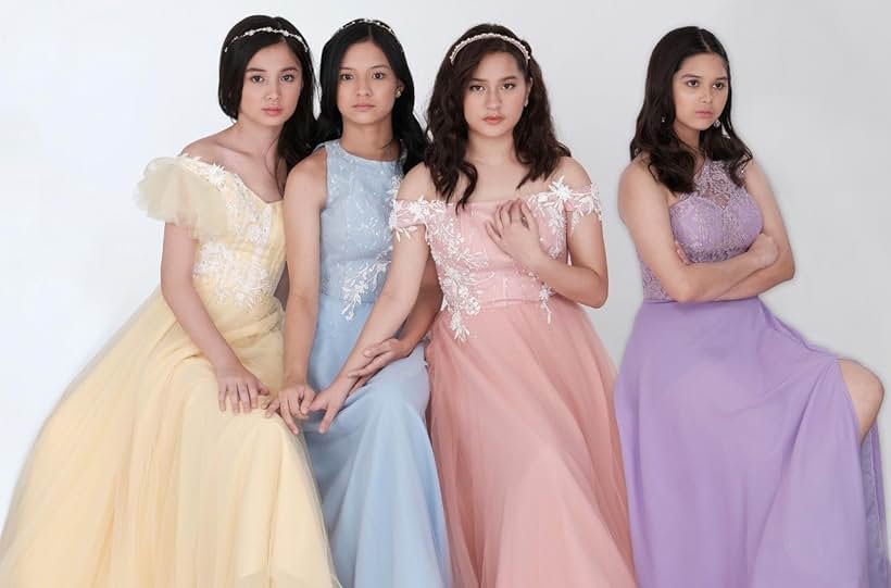 Jillian Ward, Elijah Alejo, Sofia Pablo, and Althea Ablan in Prima Donnas (2019)