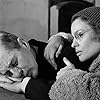 Gunnar Björnstrand and Ingrid Thulin in Nattvardsgästerna (1963)