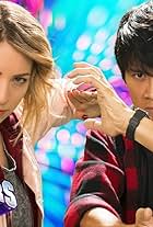 Peter Adrian Sudarso and Meghan Camarena in Power Rangers HyperForce (2017)