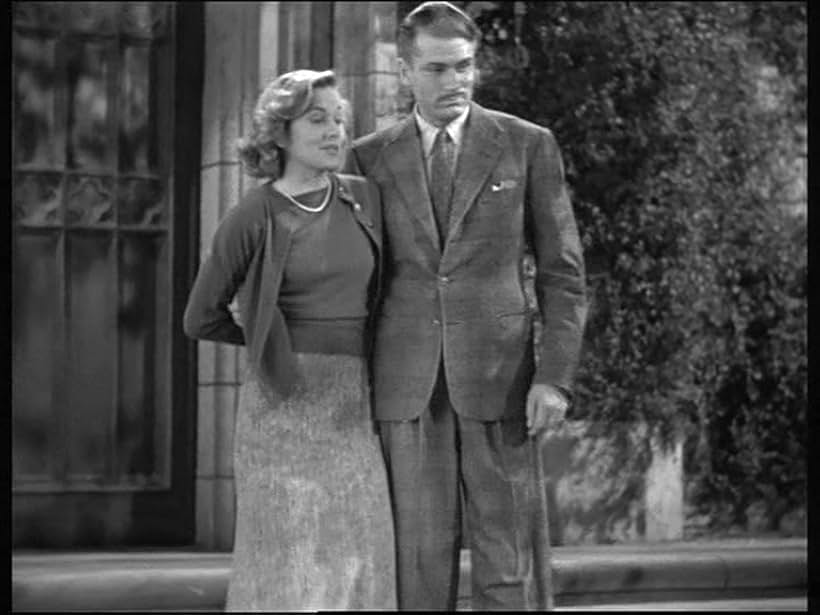 Joan Fontaine and Laurence Olivier in Rebecca (1940)