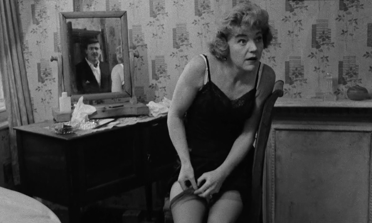 Dora Bryan and Robert Stephens in A Taste of Honey (1961)