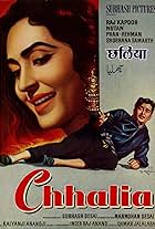 Raj Kapoor and Nutan in Chhalia (1960)