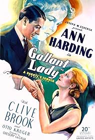 Clive Brook, Ann Harding, and Dickie Moore in Gallant Lady (1933)