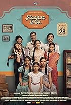 Harshil Koushik, Jagadishwar Sukumar, Ashok, Sudha Belawadi, Anirudh Acharya, Vamsidhar Bhogaraju, and Sindhu Sreenivasa Murthy in Aachar & Co (2023)